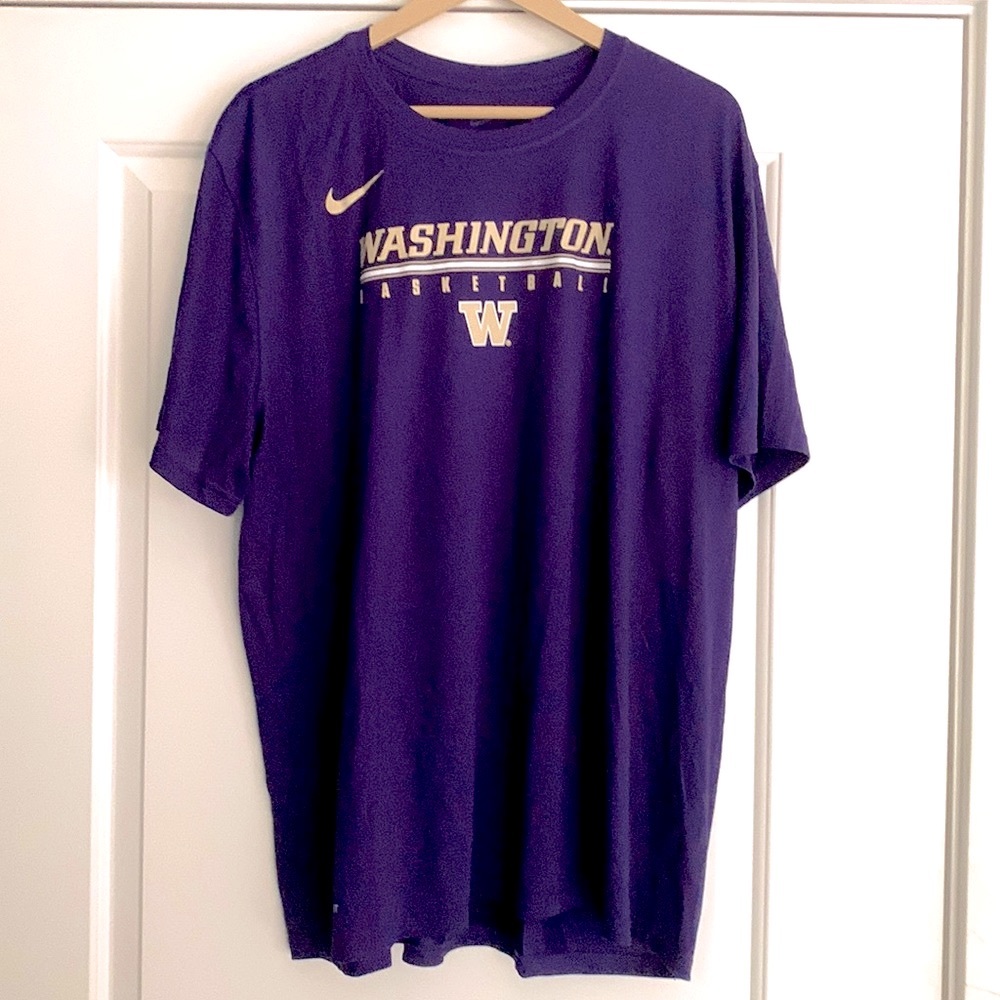 WASHINGTON HUSKIES College 🏀 BASKETBALL Nike Dri-fit T-Shirt /Jersey